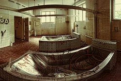 Panorama im Bad