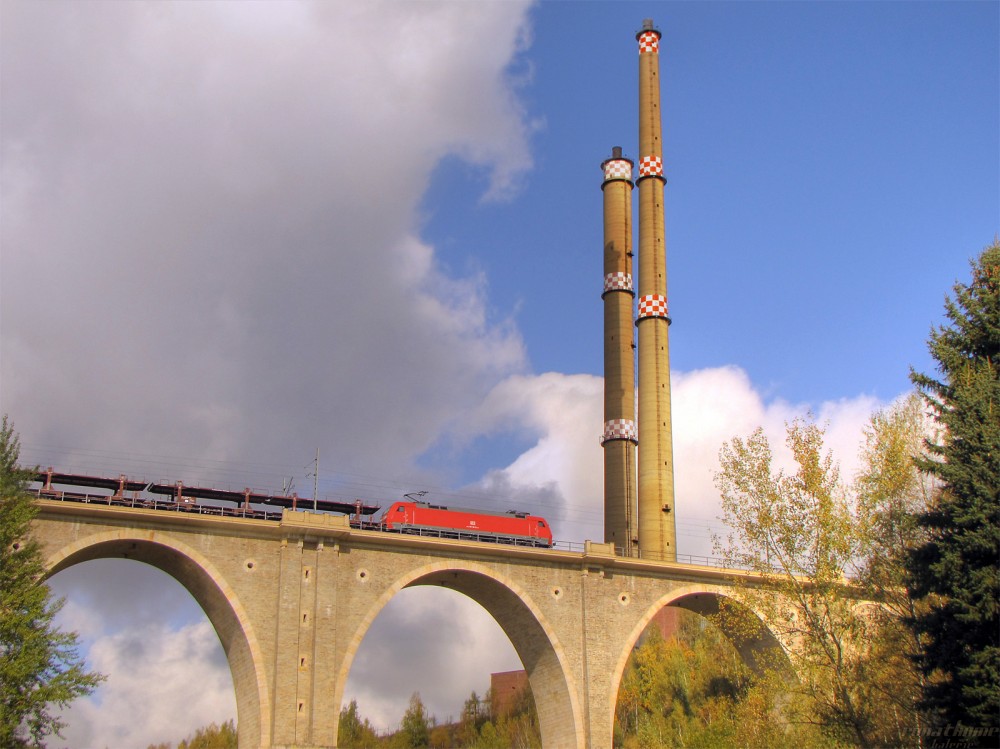 Eisenbahnbrücke Muldenhütten