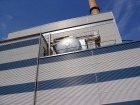 Gebäude einer Holzverbrennungsanlage