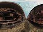 Güterbahnhof Senftenberg 360° Panorama